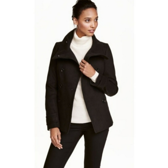 H&M Pea Coat - Picture 3 of 5